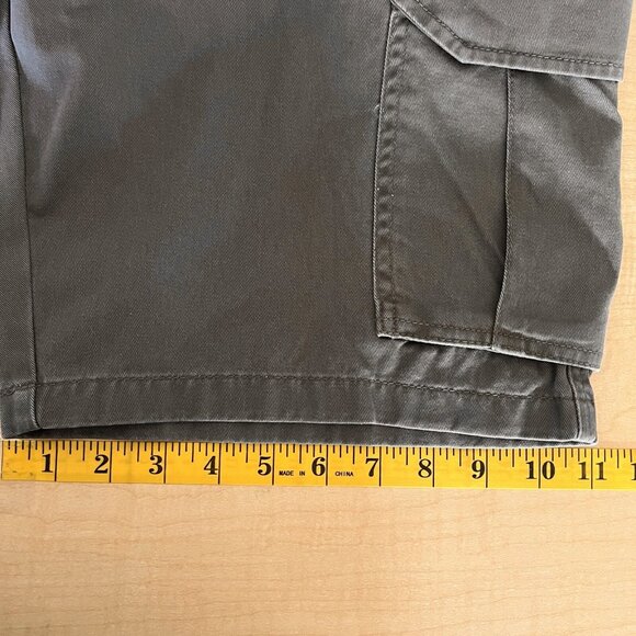 Narragansett Traders Men's Cargo Shorts Size 30 Flat Front Brown Cotton - Picture 10 of 10